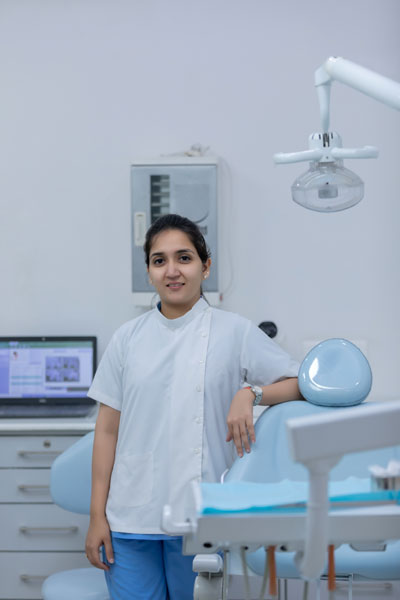 Dr. Radhika smiling
